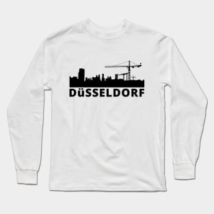 Dusseldorf Skyline | Germany Long Sleeve T-Shirt